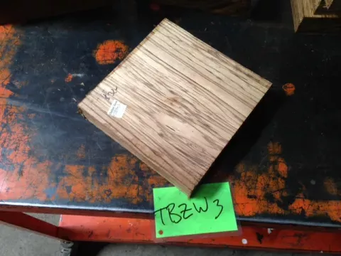 Zebrawood Bowl Blank TBZW3