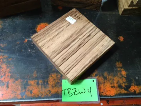 Zebrawood Bowl Blank TBZW4