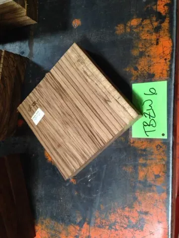 Zebrawood Bowl Blank TBZW6