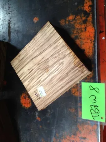 Zebrawood Bowl Blank TBZW8