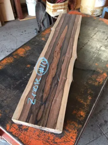 Ziricote Slab #10 Live Edge