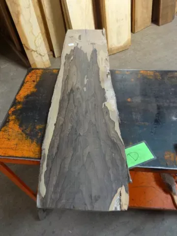 Ziricote Slab #D Live Edge