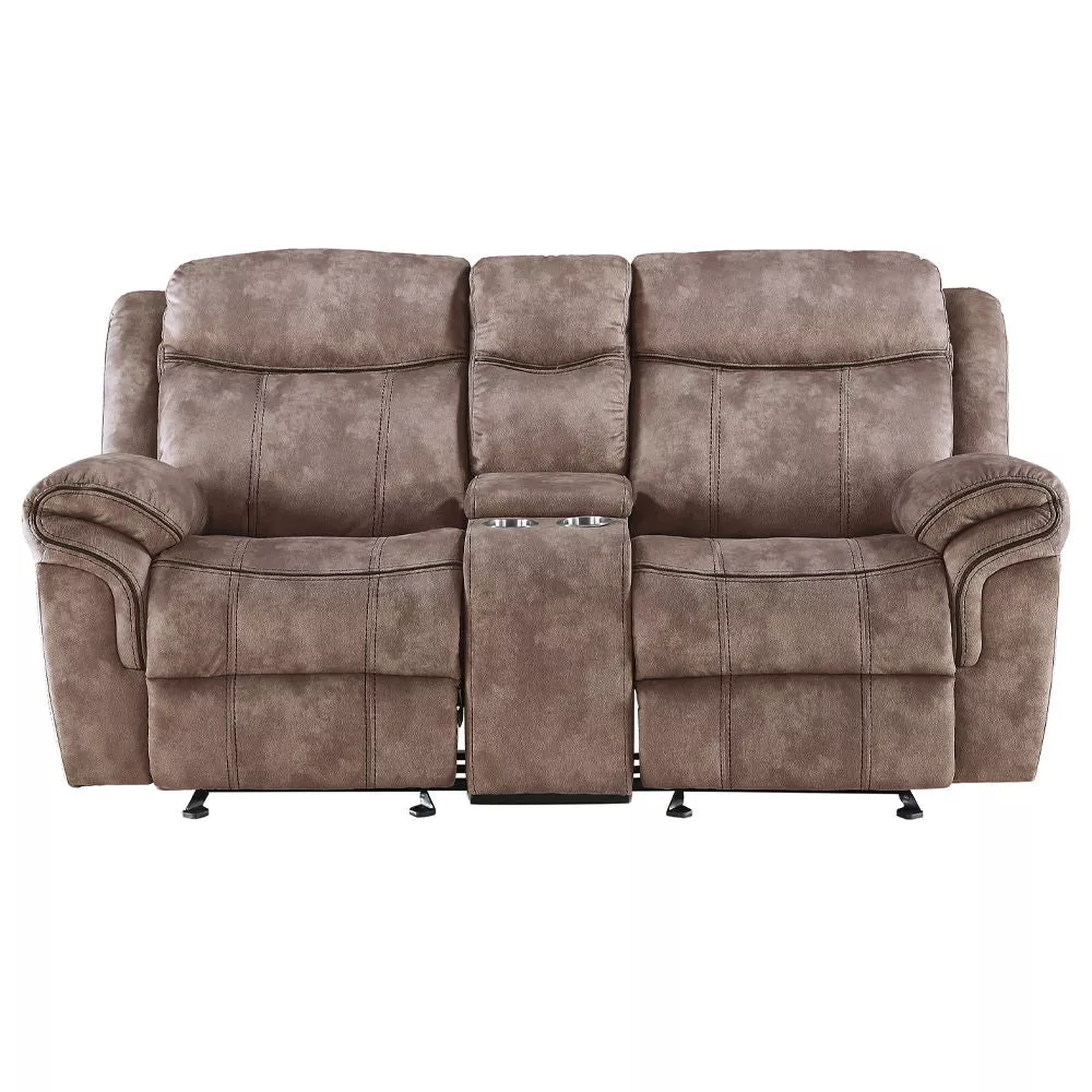 Zubaida - Loveseat w/USB Dock & Console (Glider & Motion)